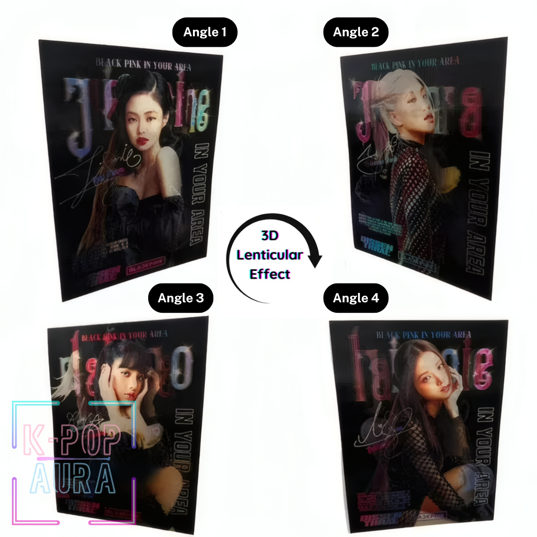 K-Pop 3D Lenticular Poster