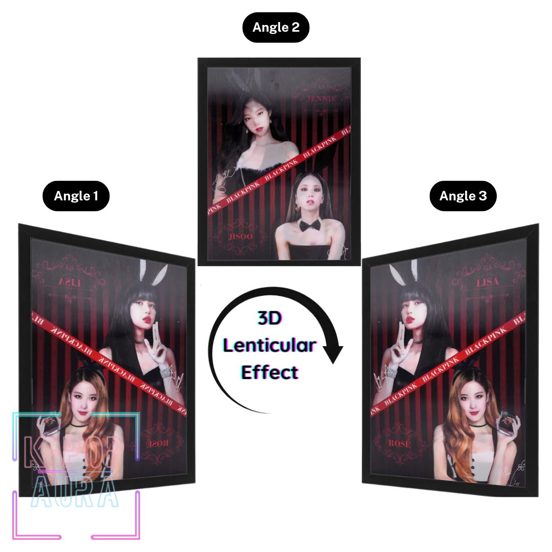 K-Pop 3D Lenticular Poster